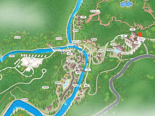 宁安结合景区手绘地图智慧导览和720全景技术，可以让景区更加“动”起来，为游客提供更加身临其境的导览体验。